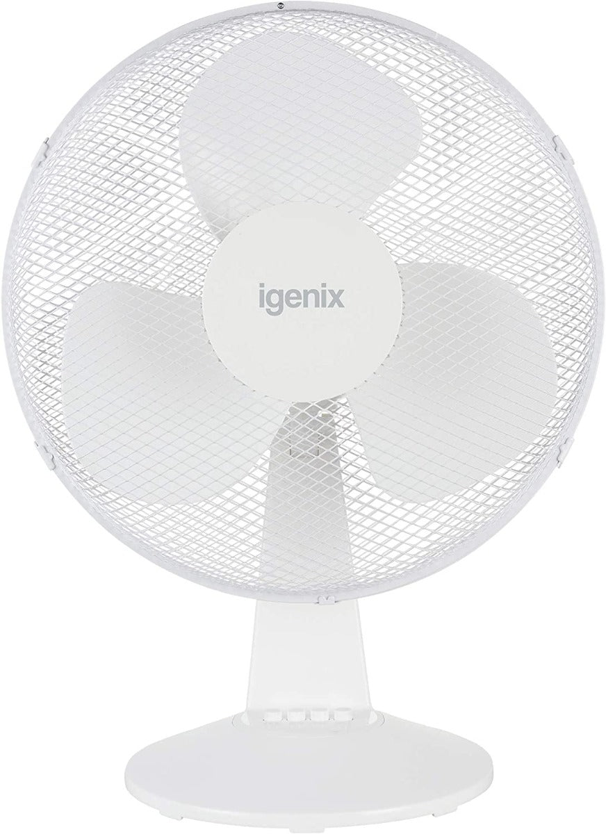 Dynastar 220 volts Desk Fan IGENIX - DF1610 Desktop fan 16" Oscillating quiet 220v 240 volt - 220 - Electronics
