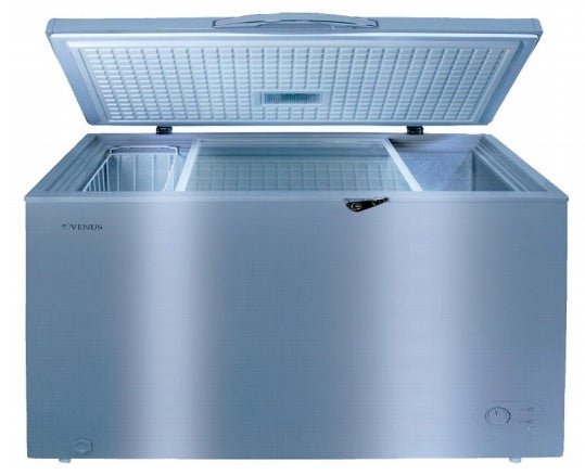 Dynastar 220 volts freezer 250 Liter Heavy 9 Cu Ft Titanium Silver Finish 220 v 240 volts 50 hz VCF250VENUS - 220 - Electronics