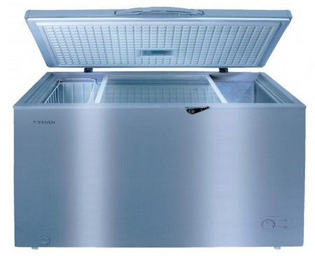 Dynastar 220 volts freezer 250 Liter Heavy 9 Cu Ft Titanium Silver Finish 220 v 240 volts 50 hz VCF250VENUS - 220 - Electronics