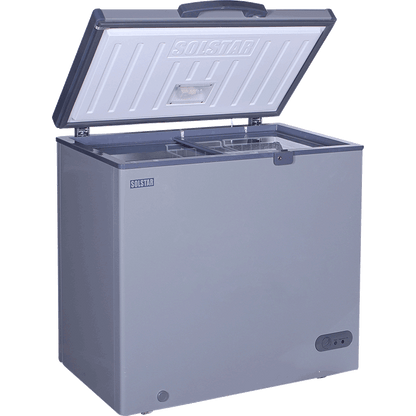 Dynastar CF400SL 220 volts chest freezer silver deep freezer 220v 240 volt 50 hz 400 liters - 220 - Electronics