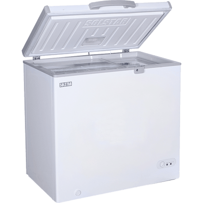 Dynastar CF540SL 220 volts chest freezer 18 cu ft silver color deep freezer 220v 250 volt 50 hz 540 liters - 220 - Electronics