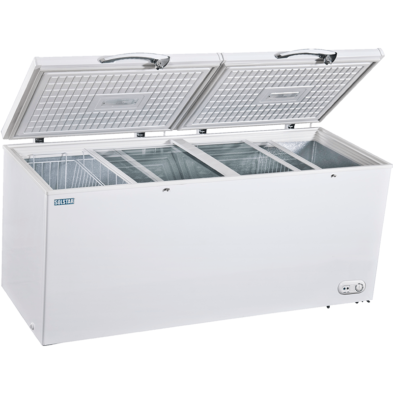 Dynastar CF790 Extra Large 220 volts chest freezer double door deep freezer 220v 240 volts - 220 - Electronics