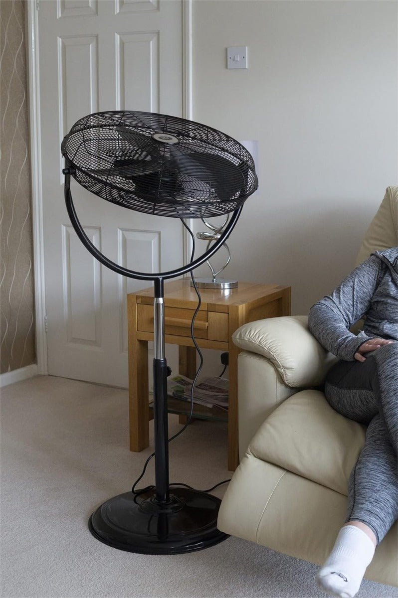 Dynastar Heavy Duty 20 inch 220 volt Fan powerful with height and speed adjustment PremIairEH1864 Fan 220v 240 volt - 220 - Electronics