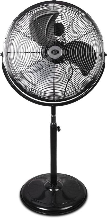 Dynastar Heavy Duty 20 inch 220 volt Fan powerful with height and speed adjustment PremIairEH1864 Fan 220v 240 volt - 220 - Electronics