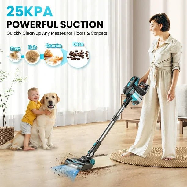 Dynastar INSE770220v Cordless Vacuum Stick Vacuum Cleaner – 220 Volts / 50 Hz Model for Overseas Use - 220 - Electronics