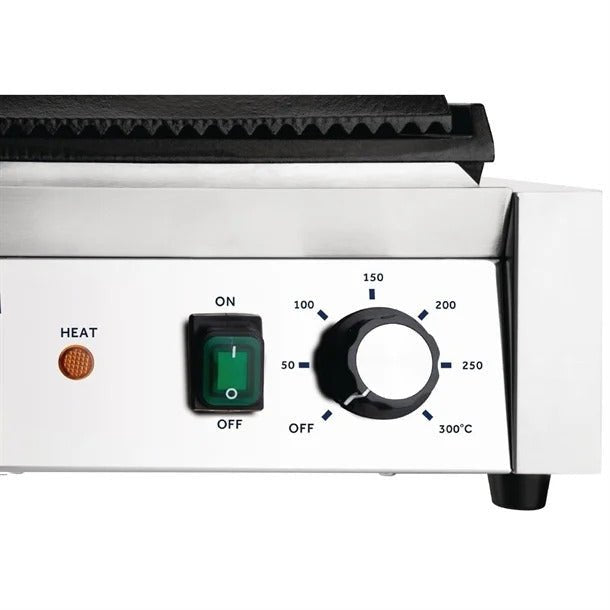 Dynastar - Nisbets 220 volts commercial panini grill contact grill sandwich maker 220v DA396220v - 220v volt electronics