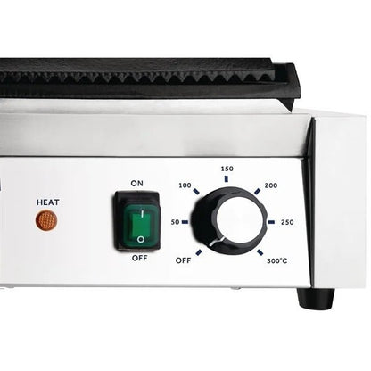 Dynastar - Nisbets 220 volts commercial panini grill contact grill sandwich maker 220v DA396220v - 220v volt electronics
