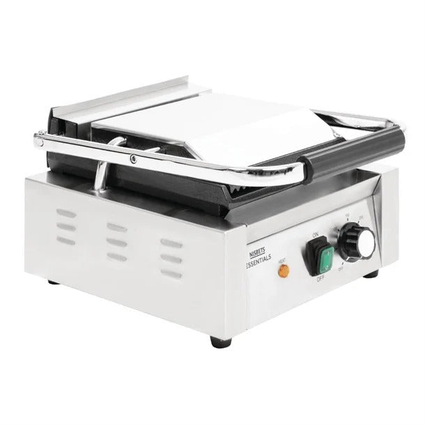 Dynastar - Nisbets 220 volts commercial panini grill contact grill sandwich maker 220v DA396220v - 220v volt electronics