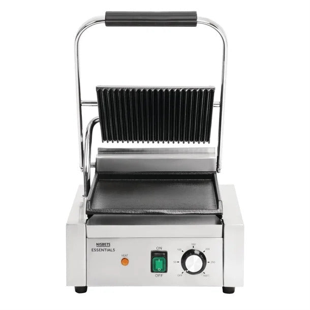 Dynastar - Nisbets 220 volts commercial panini grill contact grill sandwich maker 220v DA396220v - 220v volt electronics