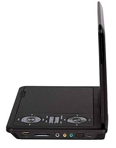 Dynastar Region Free Portable DVD Player 9" Screen with 5 Hour Battery with headrest Mount case 110 220v 240 volts - 220 - Electronics