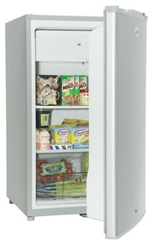 Dynastar RF - Z150S 220 Volts Silver Gray Refrigerator - 220v volt electronics