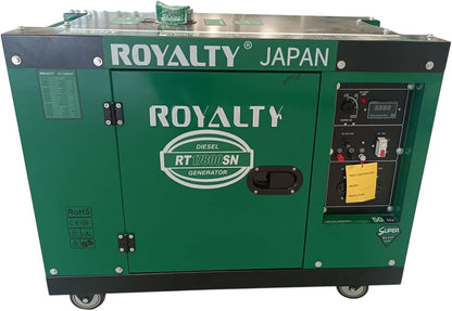 Dynastar Royalty 17,800 Watts 220 volts 50 hz Diesel Generator Silent body with Optional ATS (automatic transfer switch) 220v 50hz - 220v volt electronics