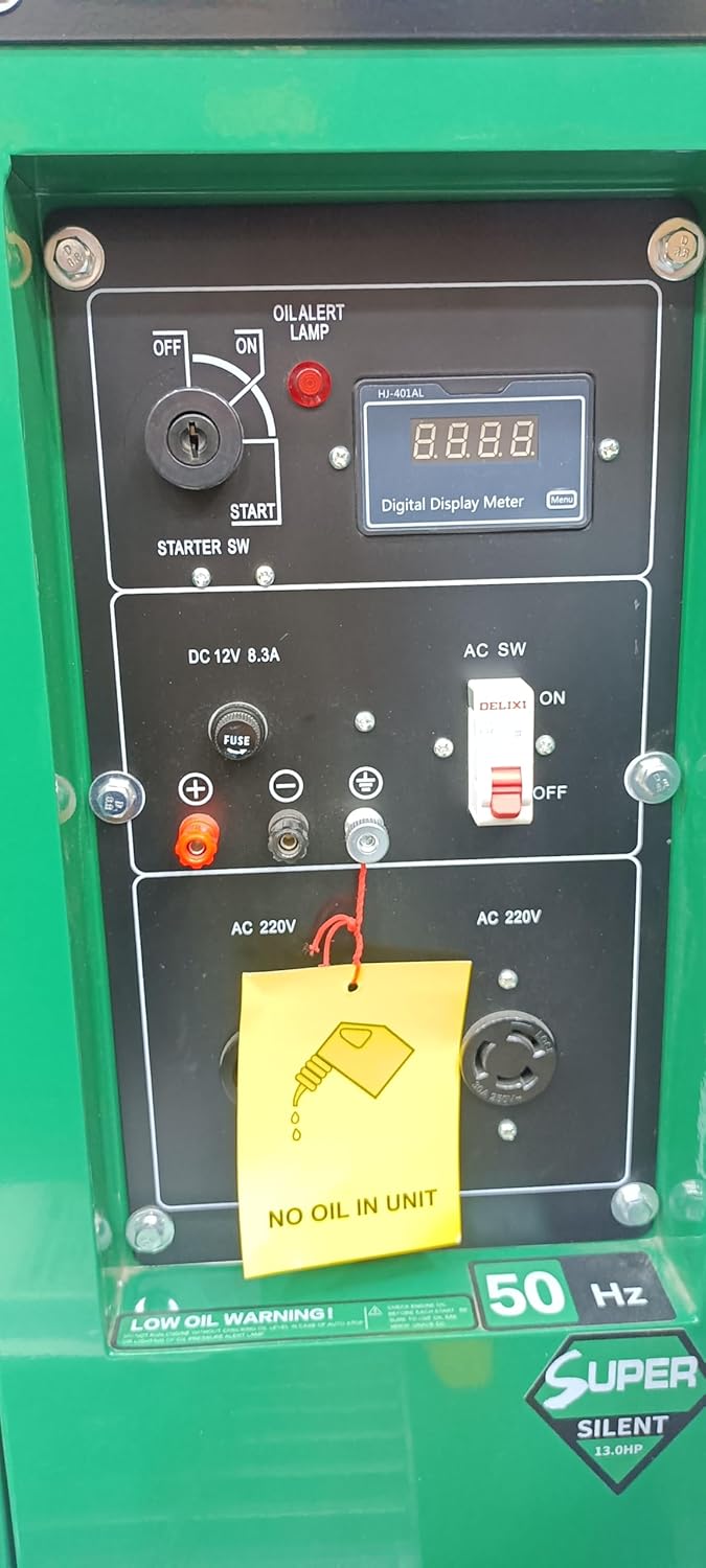 Dynastar Royalty 17,800 Watts 220 volts 50 hz Diesel Generator Silent body with Optional ATS (automatic transfer switch) 220v 50hz - 220v volt electronics