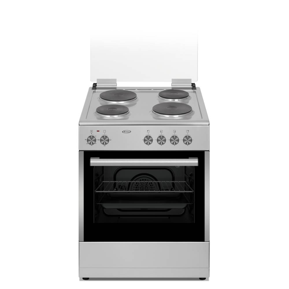 Dynastar / Venus VV6644ESD 220 volt Electric cooker range 24" Stainless Steel Cooking range 4 Hot Plate Electric Oven 220v 240 volts 50 hz - 220 - Electronics
