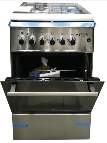 Dynastar VenusVC6631ESD 220 volt gas and electric range 24" Gas & Electric range cooker 3 Gas burner + 1 electric Hot plate 220 v 240 volts 50 hz - 220 - Electronics