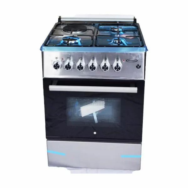 Dynastar VenusVC6631ESD 220 volt gas and electric range 24" Gas & Electric range cooker 3 Gas burner + 1 electric Hot plate 220 v 240 volts 50 hz - 220 - Electronics