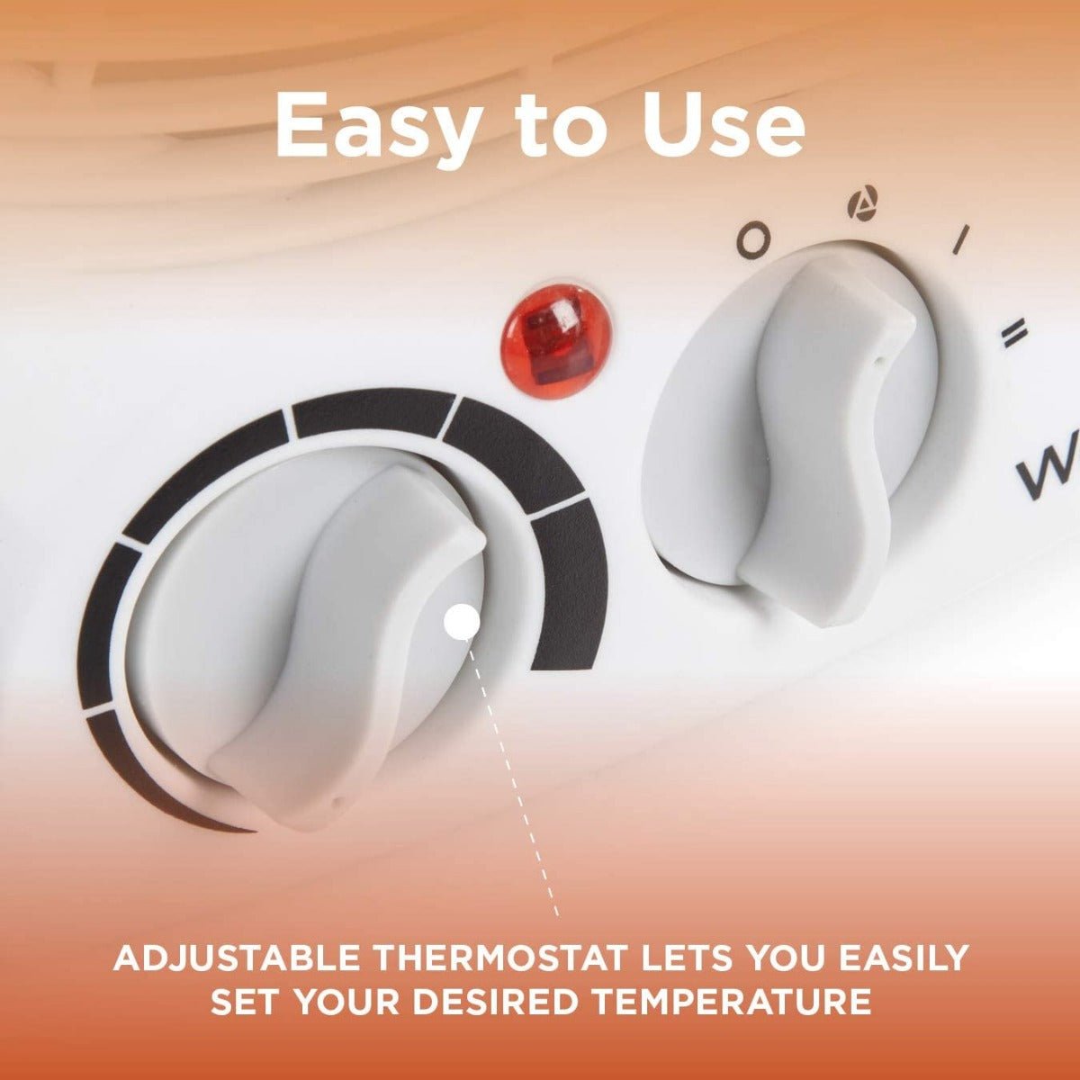 Dynastar Warm 220 volt fan heater 2 heat settings overheat protection 2000 watts 220v 240 volts WL44002 - 220 - Electronics