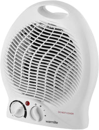 Dynastar Warm 220 volt fan heater 2 heat settings overheat protection 2000 watts 220v 240 volts WL44002 - 220 - Electronics