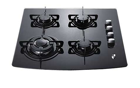 EF Elba EFH - 4650TNGB 220 Volt Gas Cook Top - 220 - Electronics