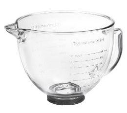 Glass Bowl for 220 Volt Kitchenaid Mixer