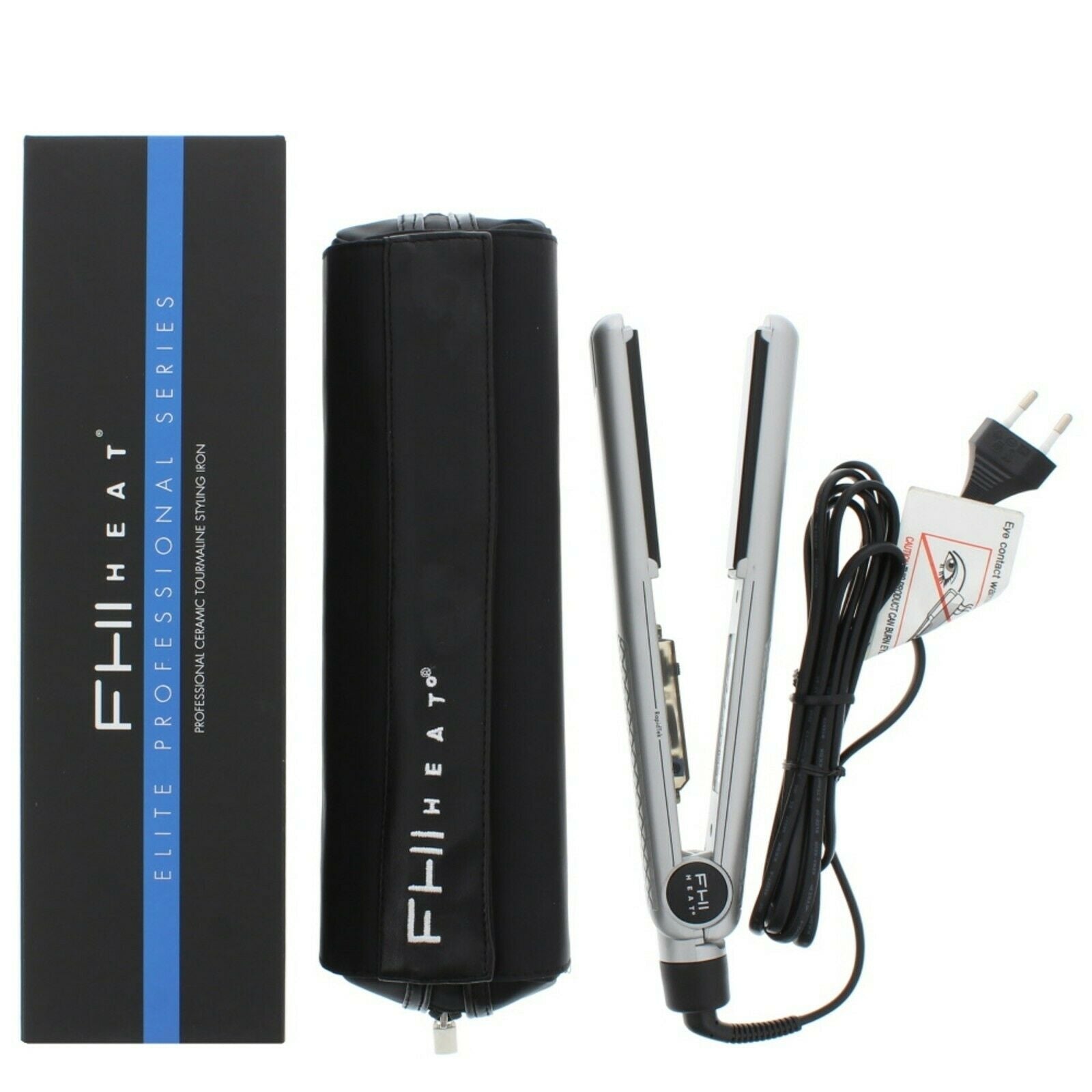 FHI Heat Elite Professional Series 1 Inch 26 mm Pro Ceramic Tourmaline Styling Iron 220 240 Volts 220v 50hz - 220 - Electronics