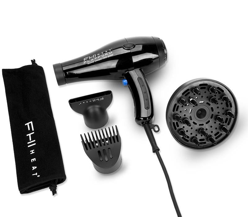 FHI Heat Nano Salon Pro 2000 Professional Salon Hair Dryer 220 240 Volts 220v 50hz - 220 - Electronics