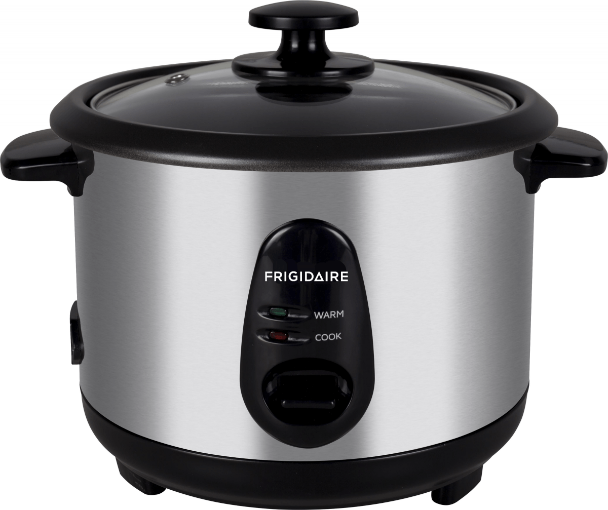 Frigidaire 1 LIter 5 Cup small 220 volts Rice cooker FD9010 1 Liter 5 CUP Stainless Steel Rice Cooker with Steamer 220v 240 volts 50 hz - 220 - Electronics