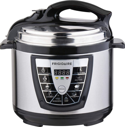 Frigidaire 220 volts pressure cooker electric FDPC - 1006 / 6001 Stainless Steel 6 Liter 220v 240 volt 50 hz - 220 - Electronics