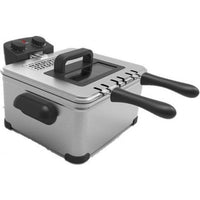Frigidaire FDDF - 1002 Dual Tray Stainless Steel 220 volt Deep Fryer 220v 240 volts 50 hz - 220 - Electronics