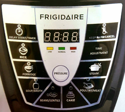 Frigidaire FDPC - 1005 Stainless Steel 5 Liter 220 volt Pressure Cooker - 220 - Electronics