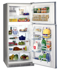 220 Volt Frigidaire FGTD20V4MW 18 Cu. Ft. White Top Mount Refrigerator