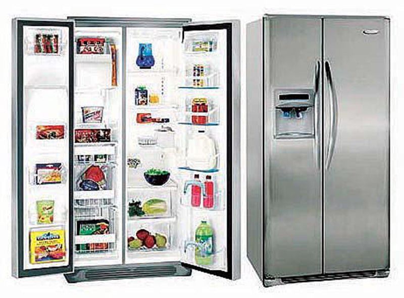 Frigidaire GLSZ28V8GW 220 volt Side by Side Refrigerator
