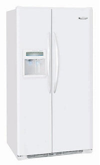 Frigidaire GLSZ28V8GW 220 Volts 736/26 L/cu. ft White Side by Side Refrigerator 220/240 Volts - 220v volt electronics