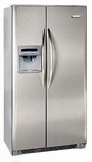 Frigidaire GPSE28V9GS 220 Volt 736/26 Stainless Side by Side Refrigerator 220/240 Volts - 220v volt electronics