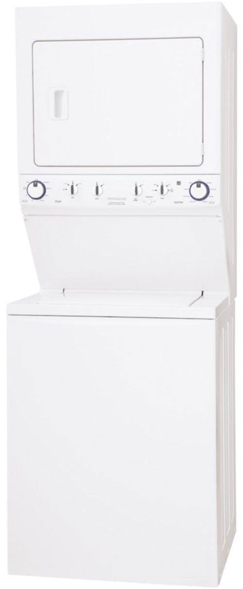 Frigidaire MLCE10ZEMW 10.1 KG High Efficiency White Stack Laundry Center