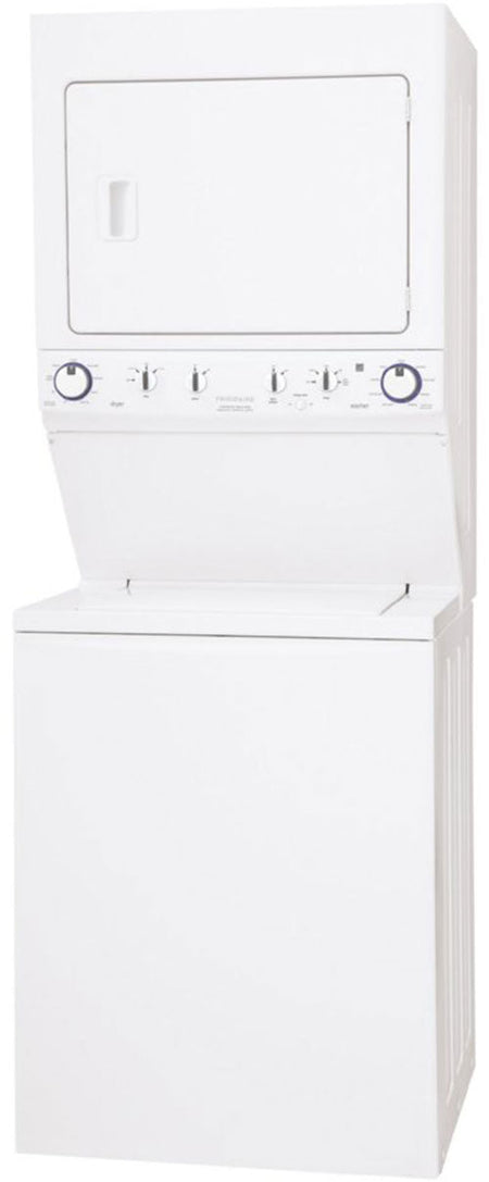 Frigidaire MLCE10ZEMW 10.1 KG High Efficiency White Stack Laundry Center