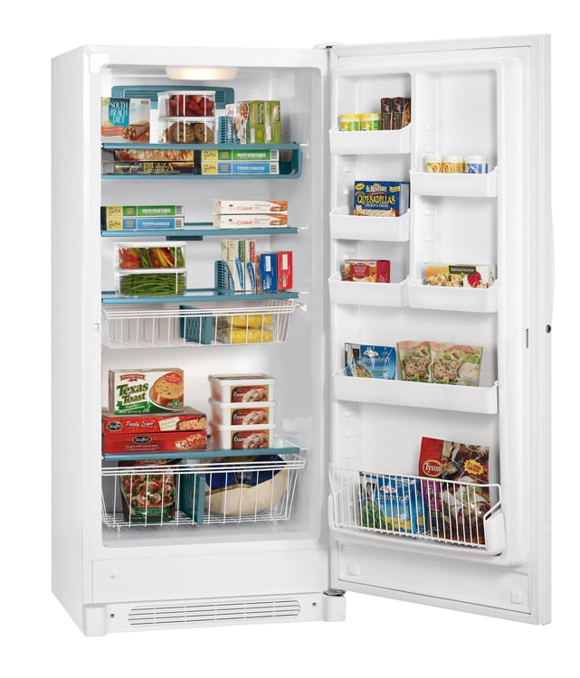 Frigidaire MUFF21V9HW 581 Liters/20.5 cu.ft. White Upright Freezer 220 - 240 Volts 50 Hertz - 220 - Electronics