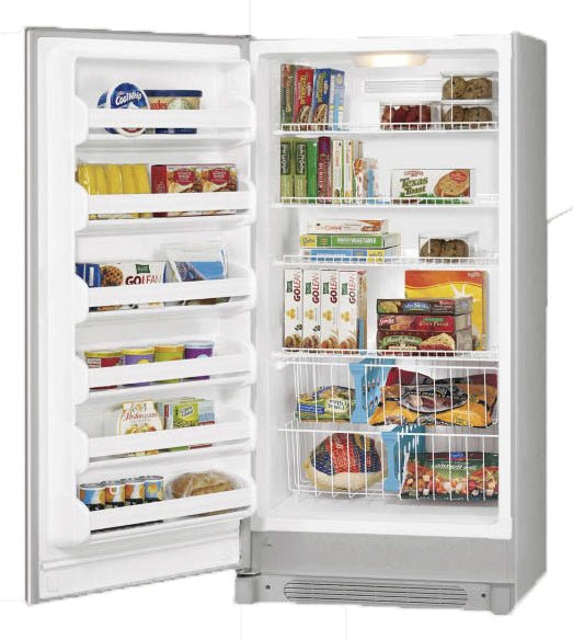 Frigidaire MUFF21VLMS 21 cu. ft. Upright 220 Volts Stainless
