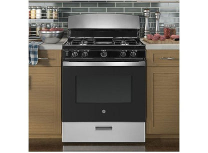 GE 220 volts gas range 4 burner 220v 240 volts 50hz 60hz gas cooker stove LP or Natural gas JGBS30220Vretss - 220 - Electronics