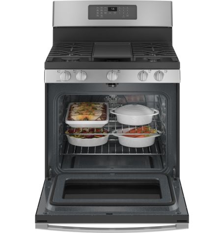 キッチン家電 ajionnko1919usagi GE 220 volts gas range with Self Clean Steam Clean Air Fry convection