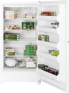 GE FUG17DR 17 Cubic Feet 220 Volt Upright Freezer