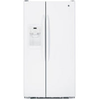 220 Volt GE GSE29KGYC WW 220 Volt 29 cu. Ft. 61 cm side/side White Color Refrigerator