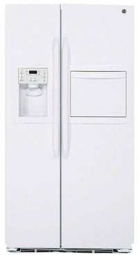 GE GSE30VHBT WW White Side - by - Side Refrigerator for 220 - 240 Volts - 220 - Electronics