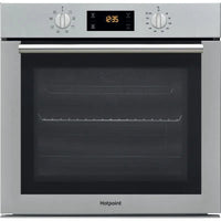 GE / Hotpoint SA4544H/220v/IX 24" Built in 60cm wide Stainless Steel Electric Oven with convection 220v 240 volts 50 hz Made in Italy - 220 - Electronics
