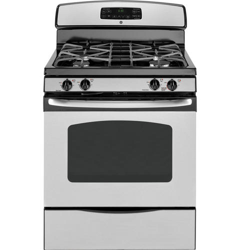 GE JGB281SERSS 220 - 240 Volt Stainless Steel Gas Range - 220v volt electronics