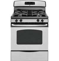 GE JGB281SERSS 220-240 Volt Stainless Steel Gas Range