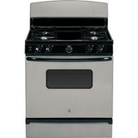 GE 220-240 Volt Stainless Steel Gas Range 220 volt 240 volts 50 60 hz