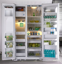 220 Volt GE PCE23NHTF WW 220 Volt 662 Liters 23.0 CFT Refrigerator