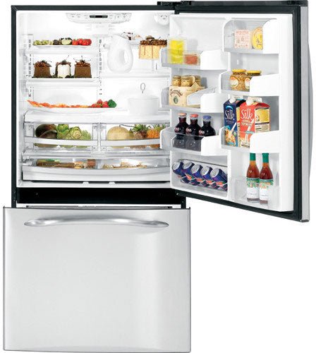 GE PDSE5NBWD SS 220 - 240 Volt Stainless Steel Refrigerator - 220v volt electronics