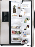 GE PSG27SHCBS 220 Volt 27 Cubic Feet Stainless Steel Refrigerator